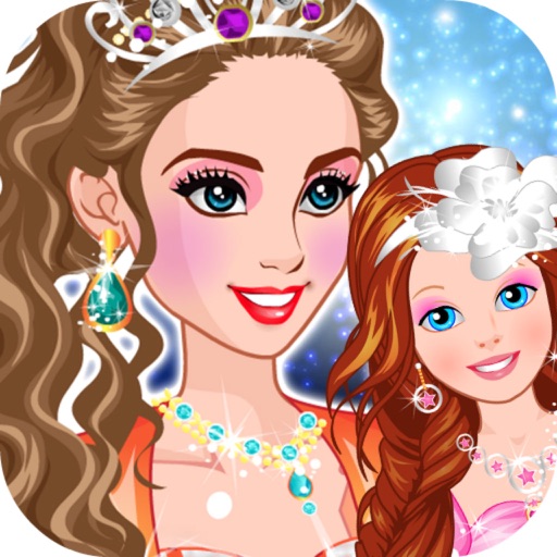 Princess And Flower Girl icon