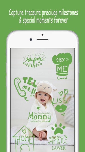 Baby Memories - Pregnancy & Baby milestone photos(圖2)-速報App