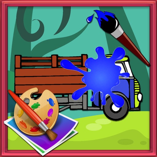 Coloring Pages truck Version iOS App