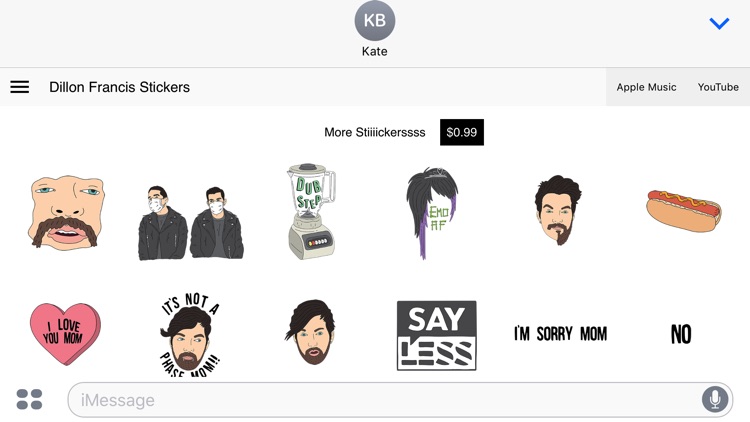 Dillon Francis Stickers screenshot-3