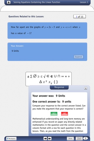 Explore Solving Equations through Functions screenshot 4