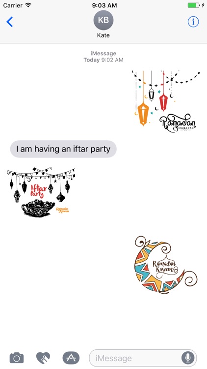 Ramadan ramazan mubarak stickers