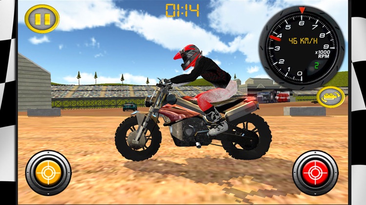 Dirt Bike Motocross Rally Free screenshot-4