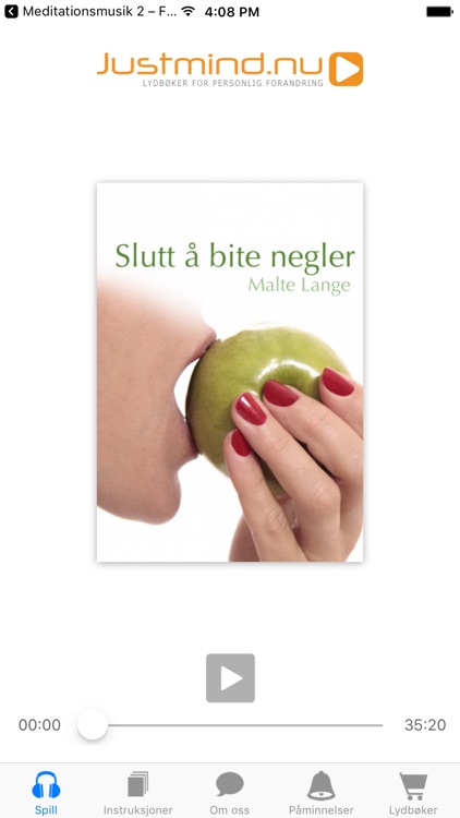 Slutt å bite negler