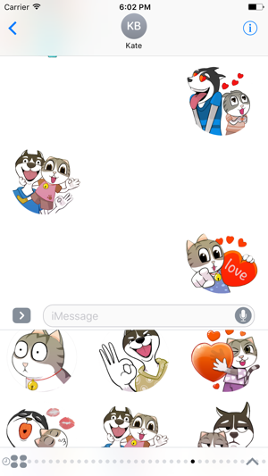 Cat Love Cute - Animated Sticker(圖4)-速報App