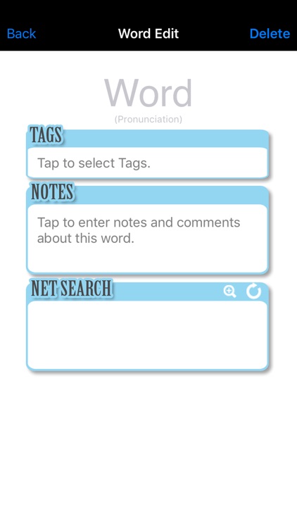Word Word -My Personal Dictionary- screenshot-3