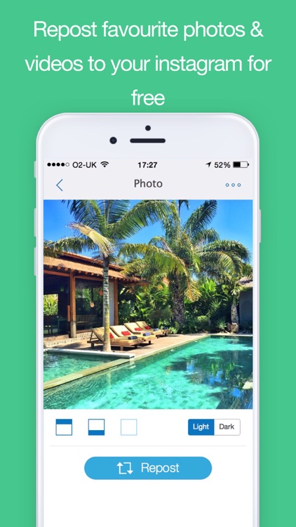 Repost for Instagram - Repost Photos & Videos Free