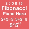 Piano Hero Fibonacci 5X5 - Sliding Number Block.