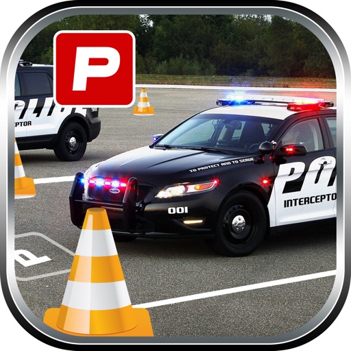 3D Police Car Parking -Real Driving Test Simulator iOS App