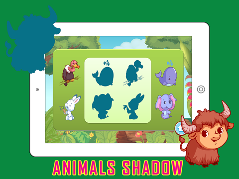 ABC Animals Shadow Puzzle - Vocabulary Quiz Games screenshot 3
