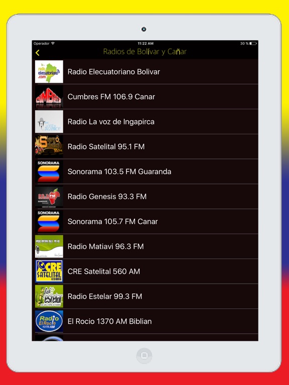 Radios Ecuador - Emisoras de Radio Online FM AM screenshot 4