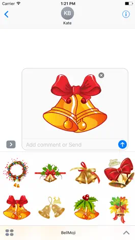 Game screenshot Christmas Jingle Bells Stickers apk