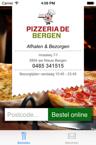 Pizzeria de Bergen screenshot 2