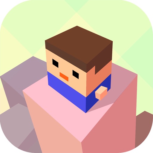 Crazy Blocky People Pixel Runner icon