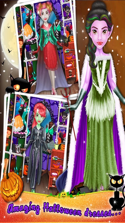 Crazy Halloween Salon for Girls - Kids game screenshot-3