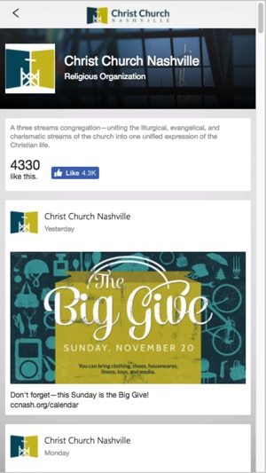 Christ Church Nashville(圖1)-速報App