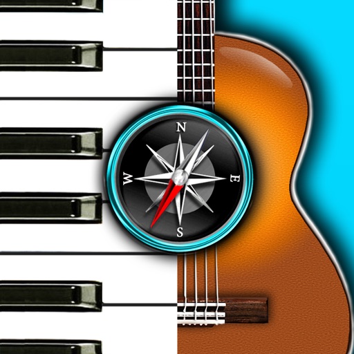 Chords Compass: find piano, guitar chords & more! iOS App