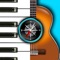 Chords Compass: find piano, guitar chords & more!
