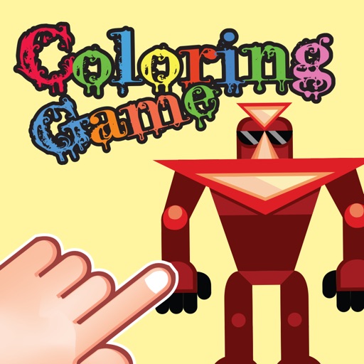 Robot Coloring Book - Painting Game iOS App
