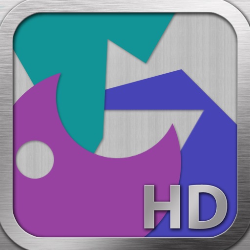 Tangramirror HD - the different tangram puzzle iOS App