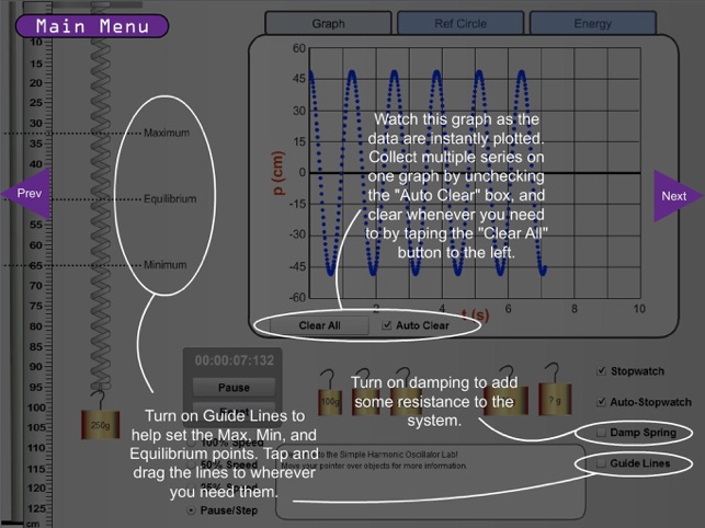 KET Virtual Physics Labs - Simple Harmonic Motion(圖5)-速報App