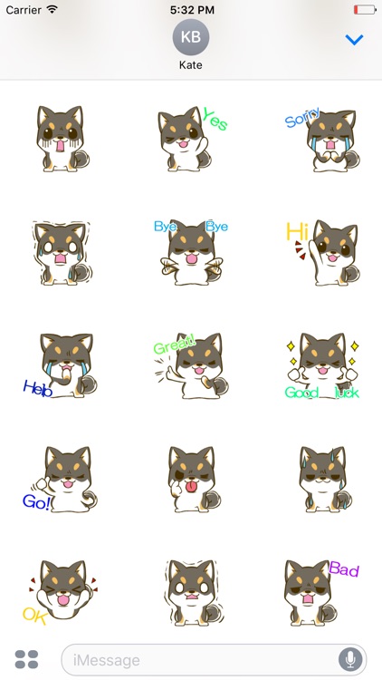 Little Dog Animated Sticker