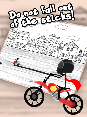 Biker Stickman Line Racer: City Rush Runnerのおすすめ画像2