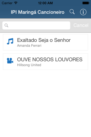 IPI Maringá Cancioneiro screenshot 3