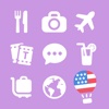 LETS Travel US! American English Phrase Guide Book