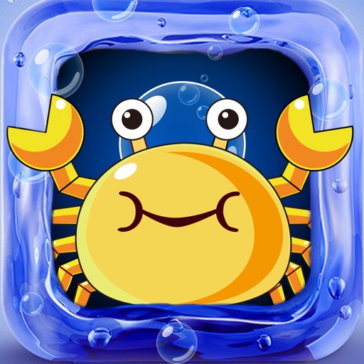 The Boy Caught A Crab Free - A Cute Animal Puzzle Challenge Game iOS App