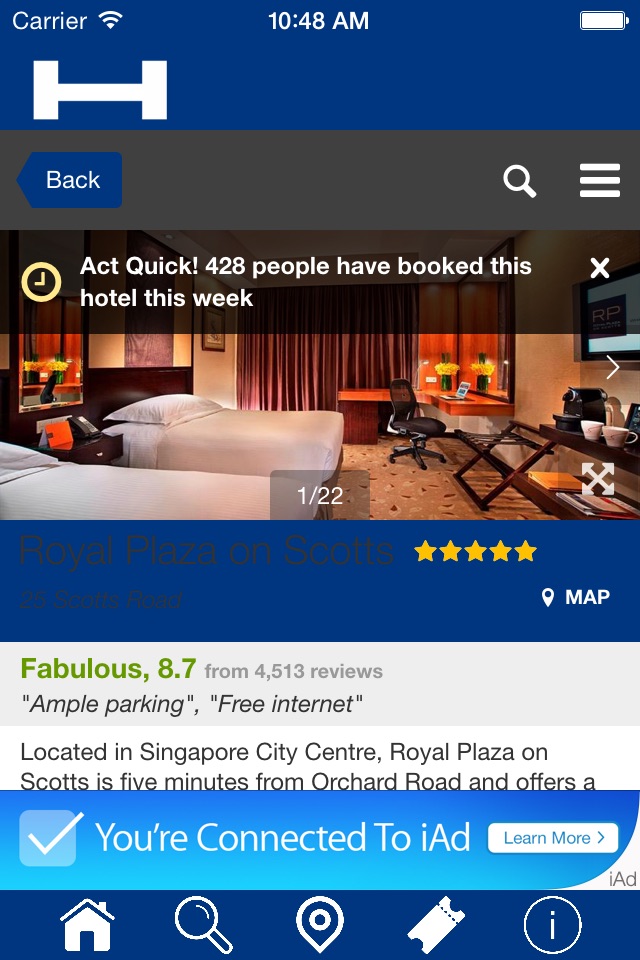 Ho Chi Minh City Hotels + Compare and Booking Hotel for Tonight with map and travel tour screenshot 4