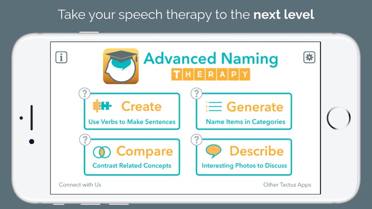 Advanced Naming Therapy - Aphasia & Cognition