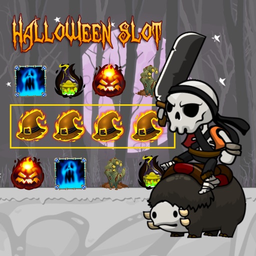 Halloween Casino Slots Machine Free Game iOS App