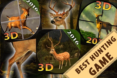 Deer Hunter Sniper Killer 2016 - Animal Sniper Hunting Game screenshot 4