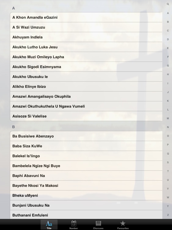 Ukrestu Es'hlabelelweni for iPad