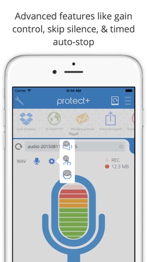 Protect+ Audio Recorder(圖3)-速報App