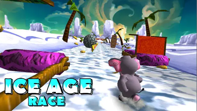 Captura de Pantalla 5 Ice Age Race - Free Kids Racing Games iphone