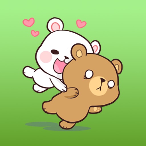 Bears in Love Sticker Pack for iMessage icon