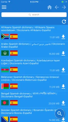 Game screenshot Spanish Multilingual dictionary mod apk