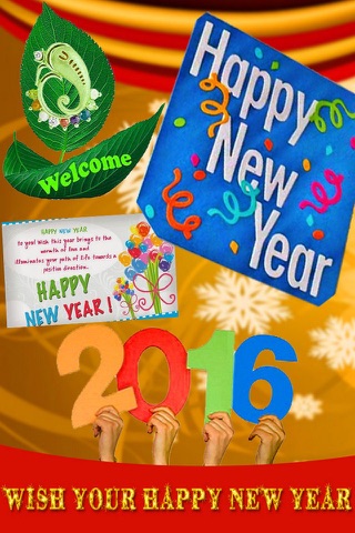New Year Greeting Wallpaper screenshot 2