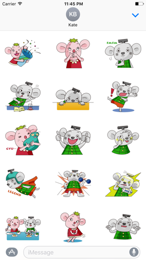 Cutie Babe Stickers for iMessage(圖2)-速報App