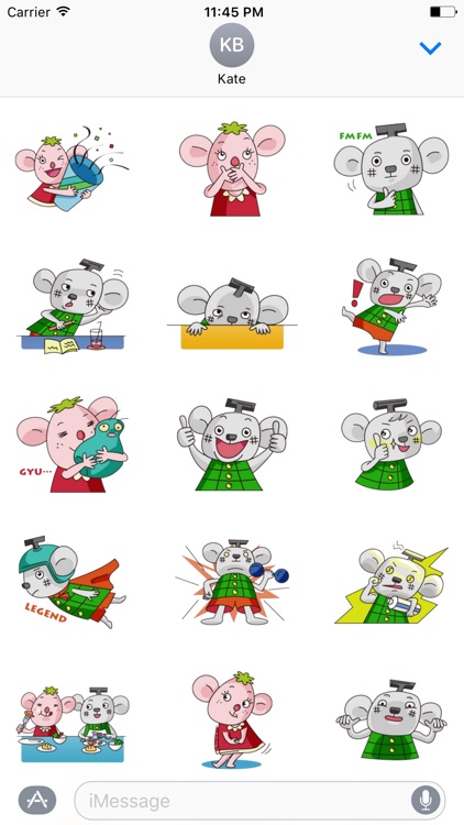 Cutie Babe Stickers for iMessage