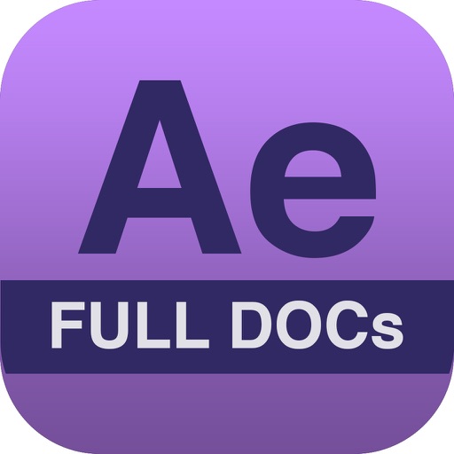 Full Docs for After Effects CS6 icon