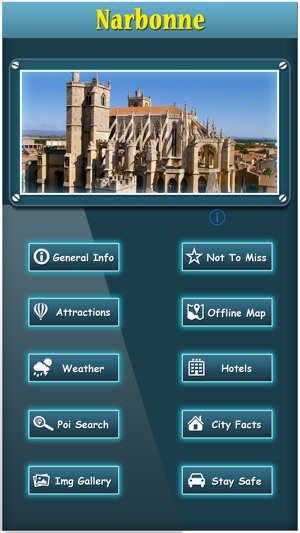 Narbonne Offline Map City Guide(圖1)-速報App