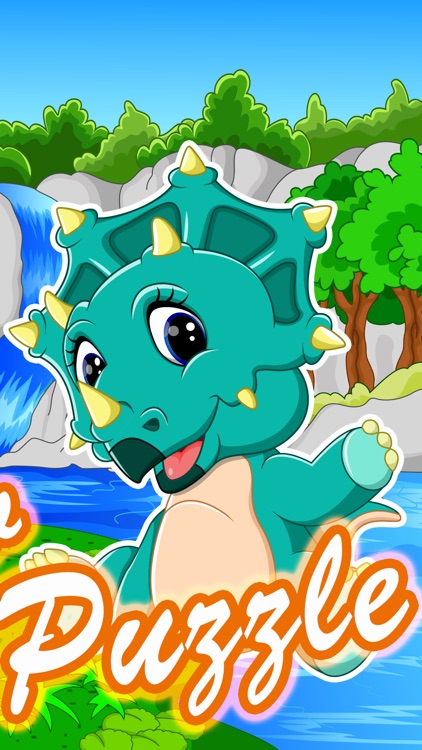 Dino jigsaw puzzles 2 to 7 year educational games