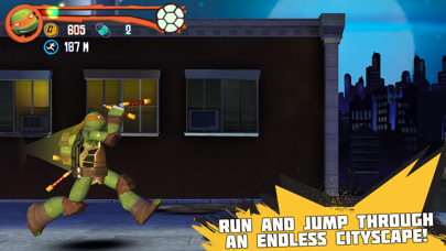 Teenage Mutant Ninja Turtles: Rooftop Run screenshot 1