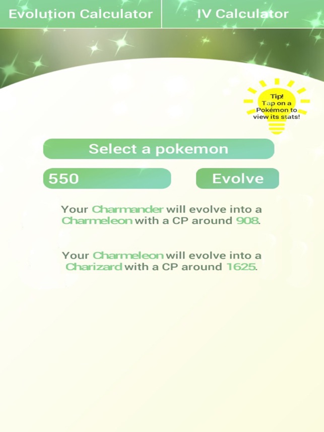 Poke Toolkit Cp Evolution And Iv Calculator For Pokemon Go On The App Store