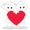 I Love You - Romantic Couple Stickers Vol 02