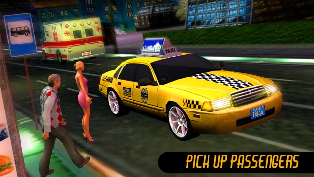 Taxi Driver 3D-Extreme Taxi driving & parking game(圖5)-速報App