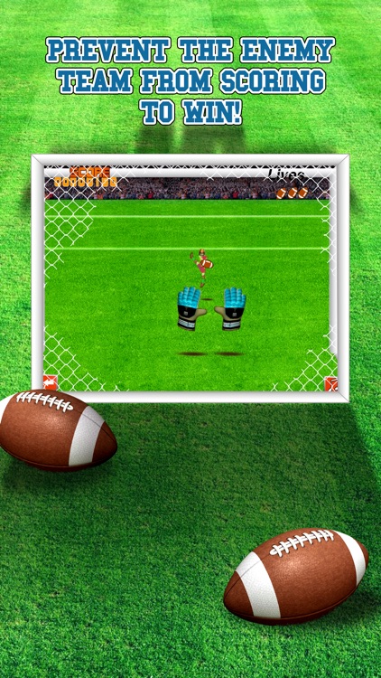 Football Kickoff Flick: Big Kick Field Goal